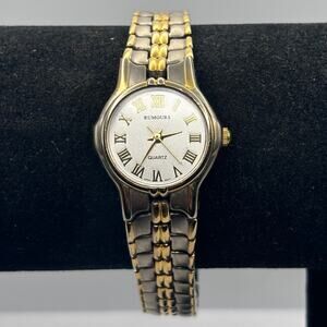Vintage Silver & Gold Men's Watch
